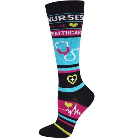 Nurse Healthcare Light Compression Sock - Picture 1 of 2
